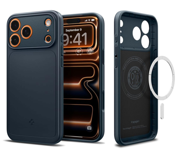 Spigen Thin Fit Mag Magsafe do Iphone 17 Pro Max Metal Slate - 1359882 - zdjęcie